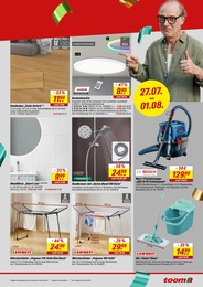 Bosch im toom Baumarkt Prospekt Bosch im toom Baumarkt Prospekt "Respekt, wer's selber macht." auf Seite 7