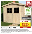 Gartenhaus Mano im Angebot bei toom Baumarkt in Paderborn Gartenhaus Mano Angebote bei toom Baumarkt Paderborn für 799,00 €