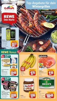 REWE Prospekt der Woche "Dein Markt" Seite 1, 10.11.2025 bis 15.11.2025 für Stolberg Aktueller REWE Prospekt "Dein Markt" Seite 1 von 30 Seiten für Stolberg