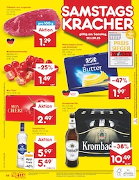 Netto Marken-Discount Wodka Gorbatschow im Prospekt 