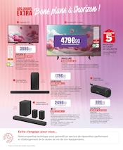 Promos Enceinte Bluetooth dans le catalogue "Électroménager Image & Son" de Extra à la page 3