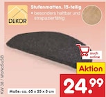 Teppich im Netto Marken-Discount Prospekt Stufenmatten, 15-teilig von DEKOR im aktuellen Netto Marken-Discount Prospekt für 24,99 €