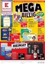 Kaufland Prospekt "MEGA BILLIG", 40 Seiten, für Bernau, 17.10.2019 - 23.10.2019 Kaufland Prospekt "MEGA BILLIG", 40 Seiten, für Bernau, 17.10.2019 - 23.10.2019