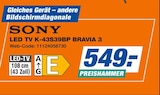 Aktuelle Smartphone Angebote bei expert TeVi in Nürnberg Aktuelles LED TV K-43S39BP BRAVIA 3 Angebot bei expert TeVi in Nürnberg ab 549,00 €