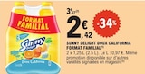 Doux California Format Familial - Sunny Delight en promo chez E.Leclerc Doux California Format Familial - Sunny Delight dans le catalogue E.Leclerc