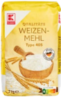 Weizenmehl Type 405 im Angebot bei Kaufland in Koblenz Weizenmehl Type 405 Angebote von K-CLASSIC bei Kaufland Koblenz für 1,05 €