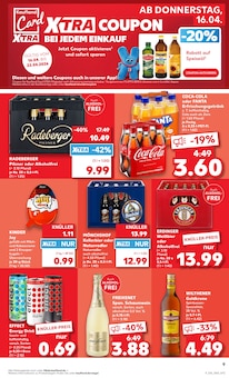 Bier im Kaufland Prospekt "Aktuelle Angebote" mit 56 Seiten (Magdeburg)