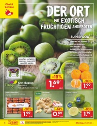 Bio Lebensmittel Angebot im aktuellen Netto Marken-Discount Prospekt auf Seite 4