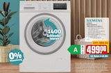 WM14N127 Serie IQ300 im REWE Prospekt WM14N127 Serie IQ300 von SIEMENS im aktuellen REWE Prospekt für 499,00 €
