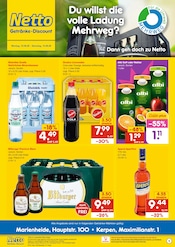 Netto Marken-Discount Discounter Prospekt der aktuellen Woche mit 2 Seiten, gültig von 10.08.2026 bis 15.08.2026, in Frechen und Umgebung Aktueller Netto Marken-Discount Discounter Prospekt in Frechen und Umgebung, "DER ORT, AN DEM DU IMMER AUSGEZEICHNETE PREISE FINDEST." mit 2 Seiten, 10.08.2026 - 15.08.2026