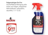 Felgenreiniger EvoTec im Angebot bei GLOBUS in Wiesbaden Felgenreiniger EvoTec Angebote von Nigrin bei GLOBUS Wiesbaden für 9,99 €