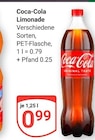 Limonade im Angebot bei GLOBUS in Leipzig Limonade Angebote von Coca-Cola bei GLOBUS Leipzig für 0,99 €