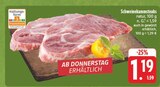 Schweinekammsteaks im Angebot bei EDEKA in Leipzig Schweinekammsteaks Angebote bei EDEKA Leipzig für 1,19 €