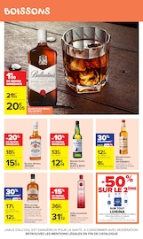 Promos Vodka dans le catalogue "Carrefour market" de Carrefour Market Vodka en promo dans le catalogue Carrefour Market à la page 34