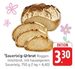 Aktuelles Sauerteig-Urbrot Angebot bei E center in Reutlingen ab 3,30 €