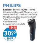 Rasierer Series 1000 im Angebot bei V-Markt in Memmingen Rasierer Series 1000 Angebote von PHILIPS bei V-Markt Memmingen für 30,00 €