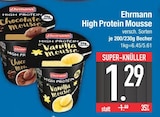 High Protein Mousse von Ehrmann im aktuellen EDEKA Prospekt für 1,29 €
