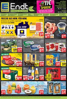 Coca Cola im EDEKA Prospekt "Aktuelle Angebote" mit 8 Seiten (Mönchengladbach)