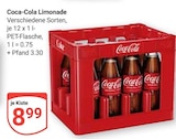 Coca-Cola Limonade Angebote von Coca-Cola bei GLOBUS Saarbrücken für 8,99 €