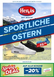 Hervis Sports Prospekt "SPORTLICHE OSTERN" für Sulzbach-Rosenberg, 12 Seiten, 25.03.2023 - 01.04.2023