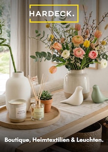 HARDECK Prospekt Boutique, Heimtextilien & Leuchten mit 1 Seite