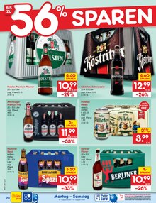 Bier im aktuellen Netto Marken-Discount Prospekt (Magdeburg) Bier im Netto Marken-Discount Prospekt "Aktuelle Angebote" mit 63 Seiten (Magdeburg)