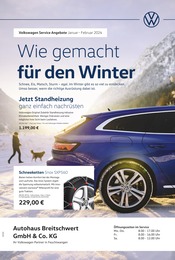Volkswagen Prospekt für Feuchtwangen: "Frühlingsfrische Angebote", 1 Seite, 01.03.2024 - 31.05.2024