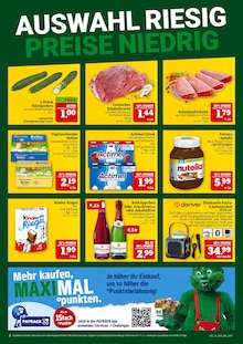Marktkauf Prospekt der Woche "GANZ GROSS in kleinsten Preisen!" Seite 2, 05.05.2025 bis 10.05.2025 für Saalfeld Aktueller Marktkauf Prospekt "GANZ GROSS in kleinsten Preisen!" Seite 2 von 40 Seiten für Saalfeld