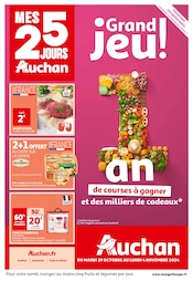 Catalogue Supermarchés Auchan Hypermarché en cours à Armeau et alentours, "MES 25 JOURS Auchan", 56 pages, 29/10/2024 - 04/11/2024