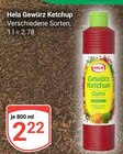 Gewürz Ketchup Angebote von Hela bei GLOBUS Siegen für 2,22 €