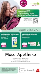 Apotheken Prospekt von mea - meine apotheke in Nittel Aktueller mea - meine apotheke Apotheken Prospekt für Nittel: Unsere März-Angebote mit 4} Seiten, 01.03.2026 - 31.03.2026