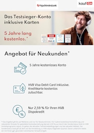 HypoVereinsbank Prospekt für Mülheim mit 1 Seite HypoVereinsbank Prospekt für Mülheim: "Aktuelle Angebote", 1 Seite, 20.06.2022 - 31.08.2022