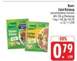 Aktuelles Salat Krönung Küchen-Kräuter Angebot bei E center in Nürnberg ab 0,79 €