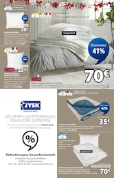 Prix et réduction Oreiller dans le prospectus Jysk en cours Offre Oreiller dans le catalogue Jysk du moment à la page 9