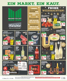 Marktkauf Prospekt für Oelde mit 22 Seiten Marktkauf Prospekt für Oelde: "Aktuelle Angebote", 22 Seiten, 22.12.2025 - 27.12.2025