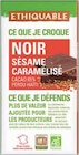 Tablette de chocolat noir bio sésame caramélisé - ETHIQUABLE en promo chez Intermarché Calais à 4,42 €