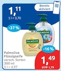 Flüssigseife von Palmolive im aktuellen budni Prospekt