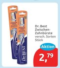 Zwischen-Zahnbürste von Dr. Best im aktuellen budni Prospekt