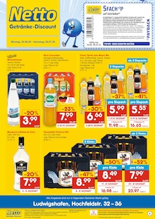 Netto Marken-Discount Ludwigshafen (Rhein) Prospekt "DER ORT, AN DEM DU IMMER AUSGEZEICHNETE PREISE FINDEST." mit 2 Seiten