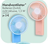 Handventilator für 3,00 € bei TEDi im Angebot Handventilator im aktuellen TEDi Prospekt