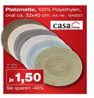 Tischdeko im Möbel Inhofer Prospekt Platzmatte von Casa Nova im aktuellen Möbel Inhofer Prospekt für 1,50 €