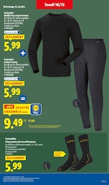 Chaussettes Angebote im Prospekt "Joyeux Noël avec Deluxe" von Lidl auf Seite 43