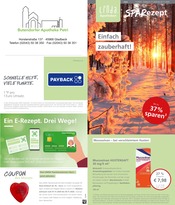 LINDA Premiumapotheke Apotheken Prospekt der aktuellen Woche mit 3 Seiten, gültig von 01.11.2025 bis 30.11.2025, in Gladbeck und Umgebung Aktueller LINDA Premiumapotheke Apotheken Prospekt in Gladbeck und Umgebung, "Aktuelle Angebote" mit 3 Seiten, 01.11.2025 - 30.11.2025