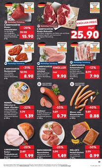 Schweinebauch im Kaufland Prospekt "Hier bin ich richtig" mit 60 Seiten (Neuss)