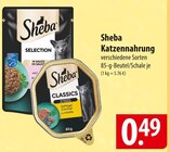 Sheba Katzennahrung Angebote bei famila Nordost Buchholz für 0,49 €