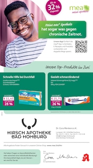 mea - meine apotheke Prospekt Unsere Juni-Angebote mit 4 Seiten