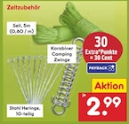 Aktuelle Zelt Angebote bei Netto Marken-Discount in Remscheid Aktuelles Zeltzubehör Angebot bei Netto Marken-Discount in Remscheid ab 2,99 €