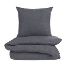 Parure "Mélange flanelle" - TEX HOME en promo chez Carrefour Parure "Mélange flanelle" - TEX HOME dans le catalogue Carrefour