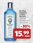 London Dry Gin Angebote von Bombay Sapphire bei combi Paderborn für 15,99 €