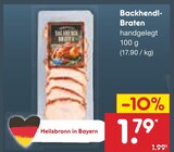 Backhendel-Braten im Angebot bei Netto Marken-Discount in Aschaffenburg Backhendel-Braten Angebote bei Netto Marken-Discount Aschaffenburg für 1,79 €